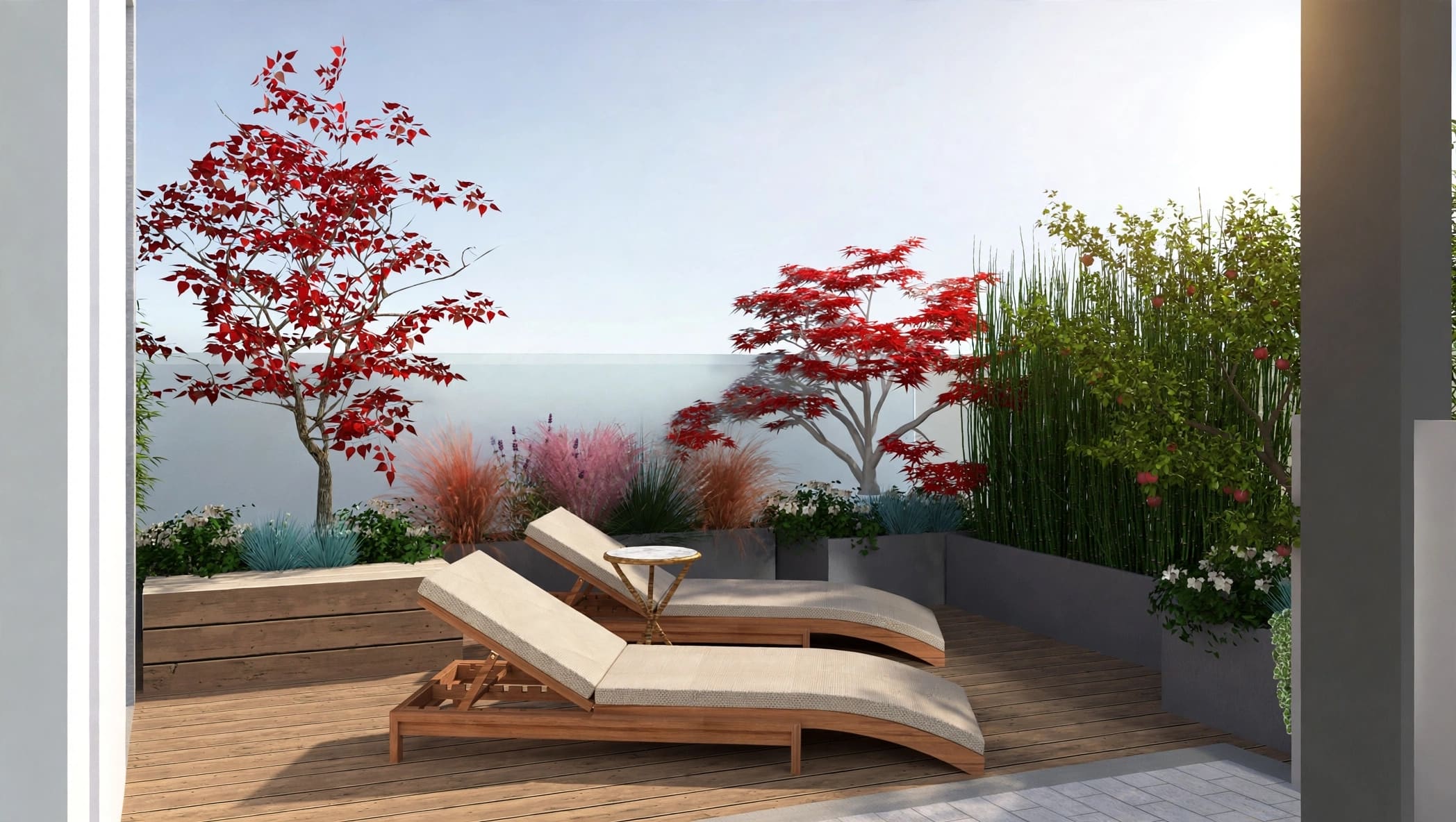 10 progetto su terrazzo di progetto verde